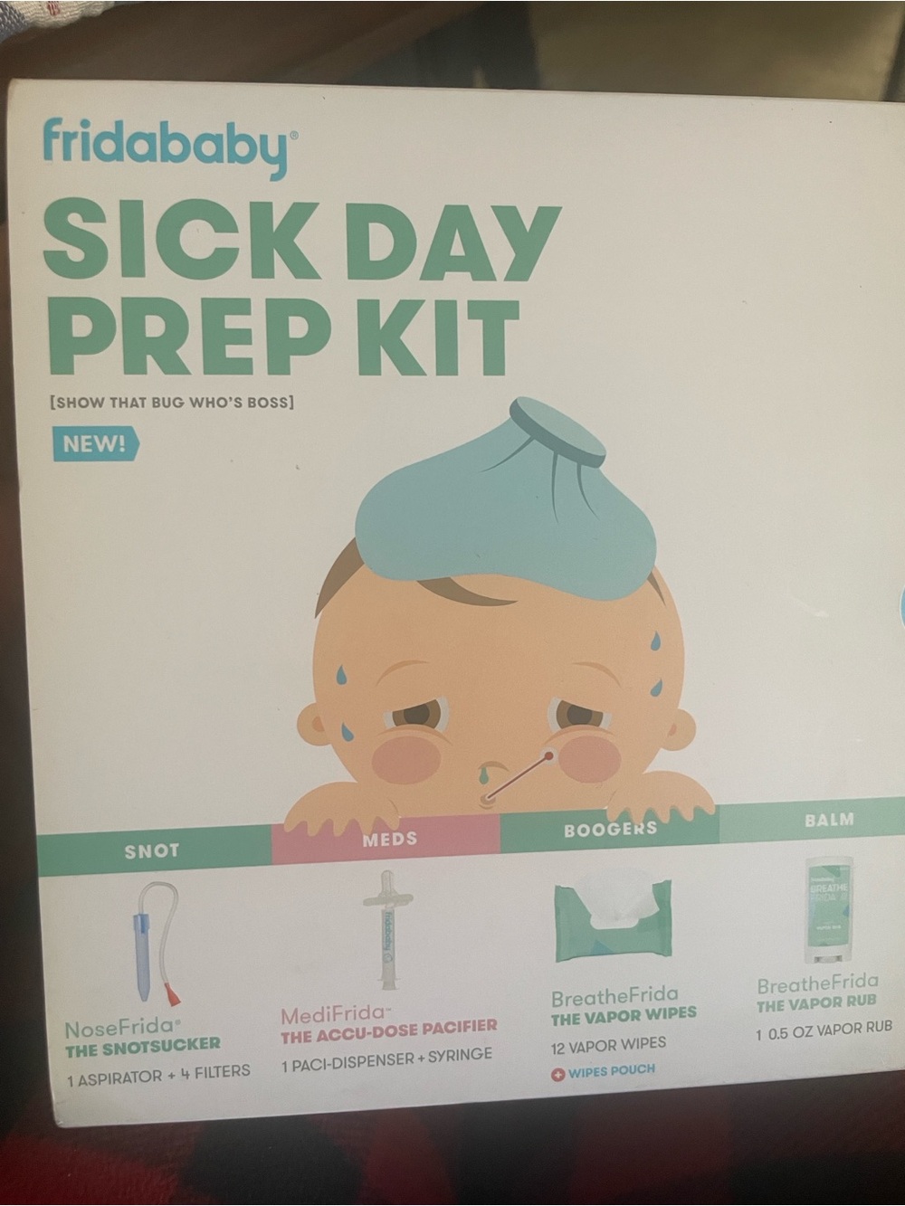Fridababy Sick Day Prep Kit -
